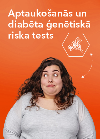 Sieviete ar lieko svaru aizdomājās par aptaukošanās un diabēta ģenētiskā riska testu